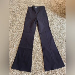 Garage Black Y2K Wide Leg Pants